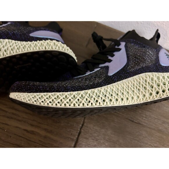 Adidas Alphaedge 4D Goodbye Gravity Core Black, Blue, And Purple Size 11 - Picture 4 of 12